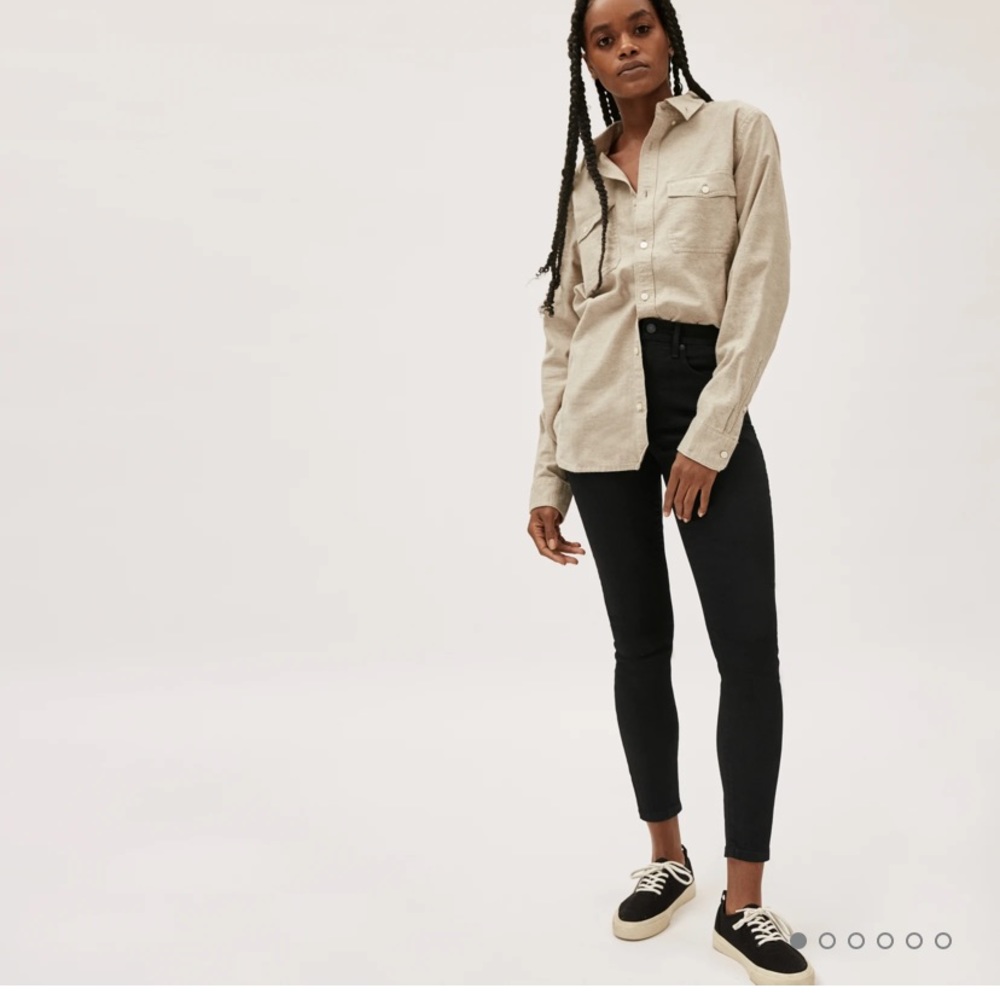 NWT Everlane High Rise Skinny Ankle Jean
